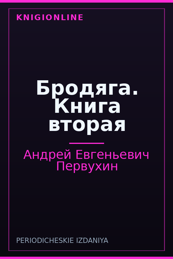 Обложка книги Бродяга. Книга вторая