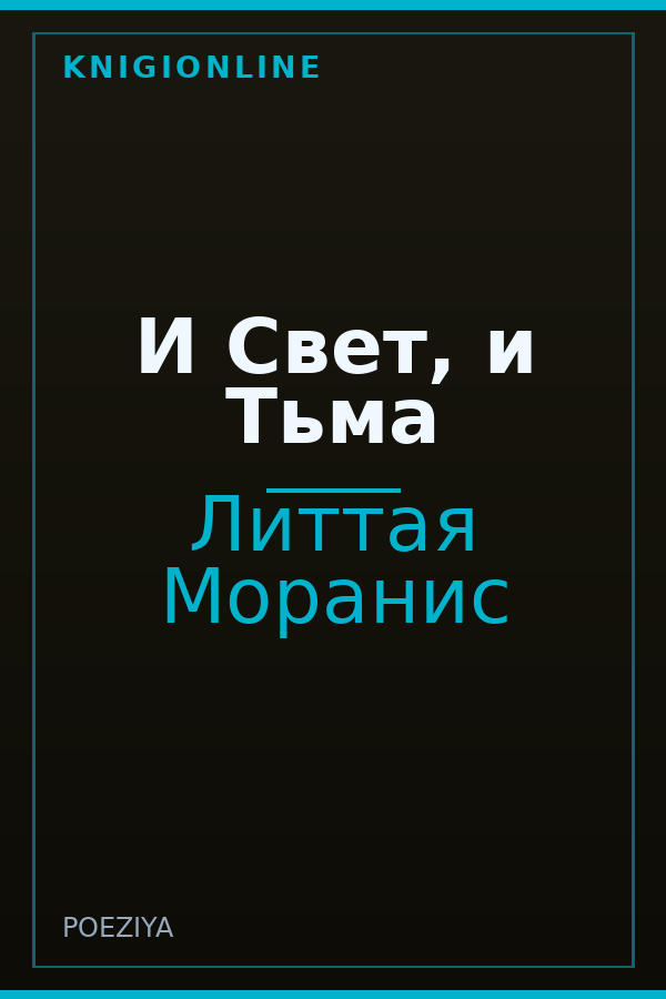Обложка книги И Свет, и Тьма
