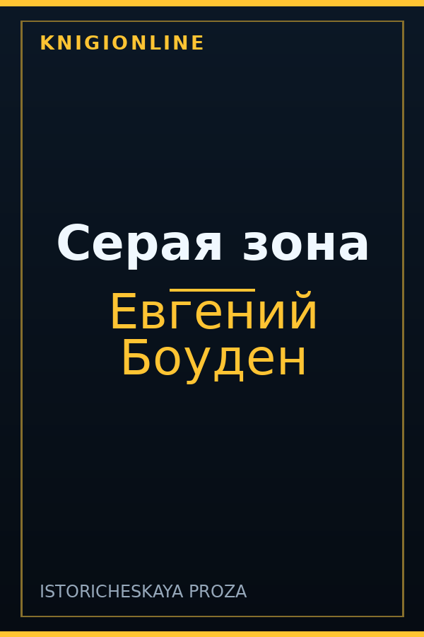 Обложка книги Серая зона