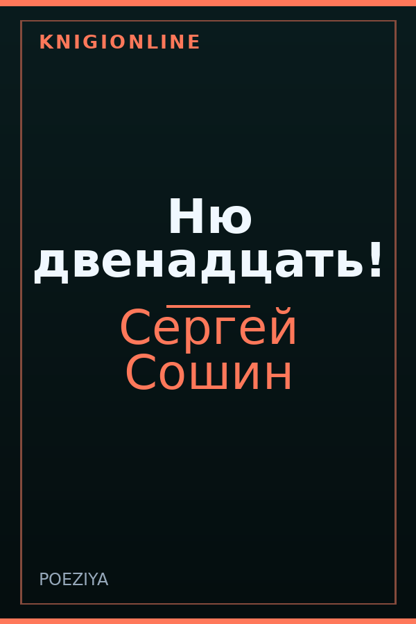 Обложка книги Ню двенадцать!