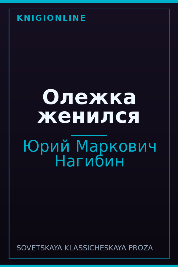 Обложка книги Олежка женился