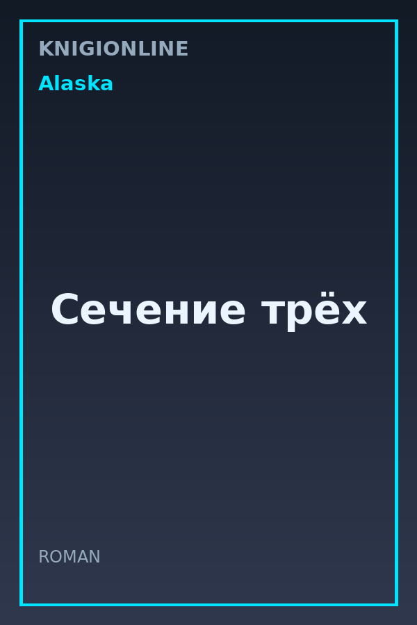 Обложка книги Сечение трёх