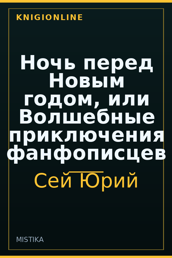 Обложка книги Ночь перед Новым годом, или Волшебные приключения фанфописцев