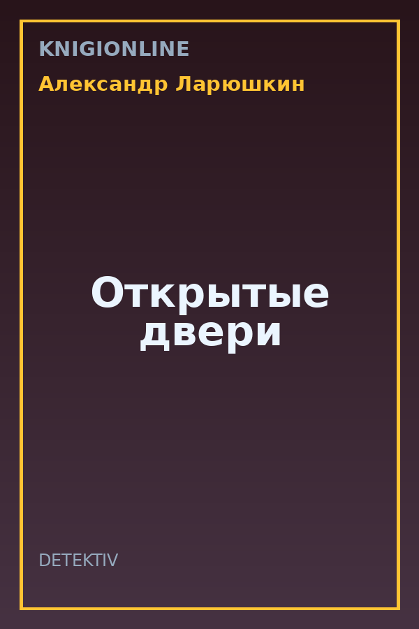 Обложка книги Открытые двери
