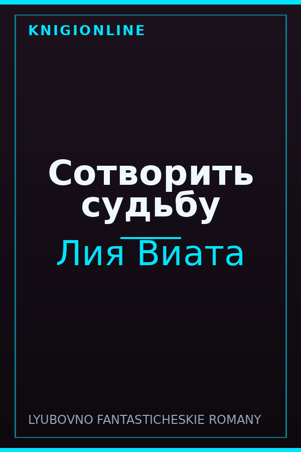 Обложка книги Сотворить судьбу