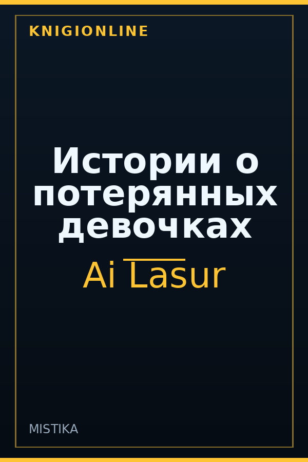 Обложка книги Истории о потерянных девочках