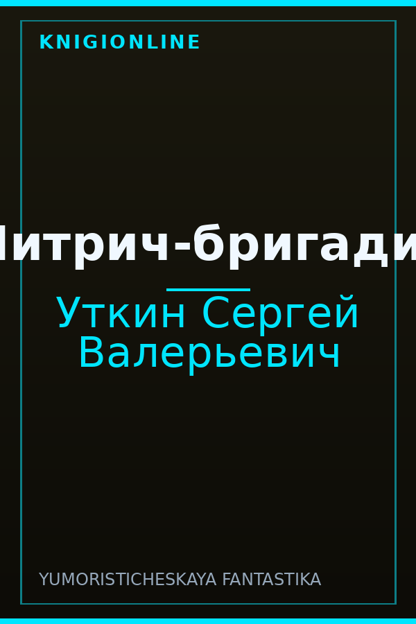 Обложка книги Митрич-бригадир