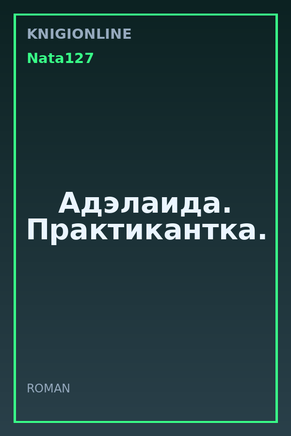 Обложка книги Адэлаида. Практикантка.