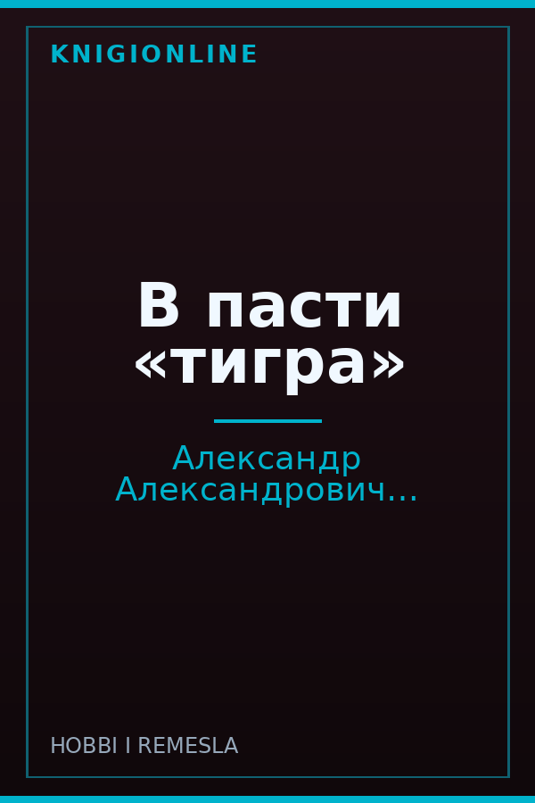 Обложка книги В пасти «тигра»