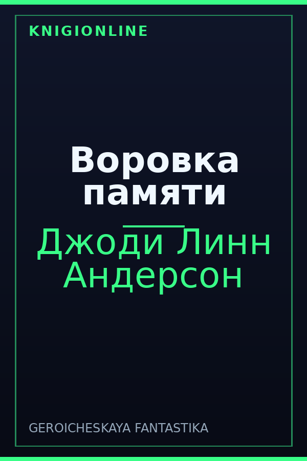 Обложка книги Воровка памяти