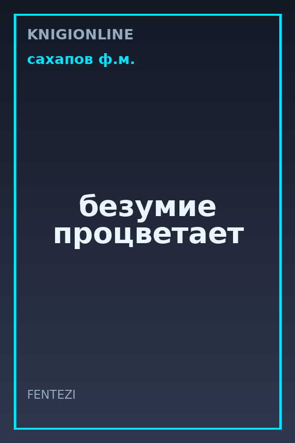 Обложка книги безумие процветает