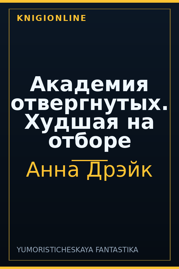 Обложка книги Академия отвергнутых. Худшая на отборе