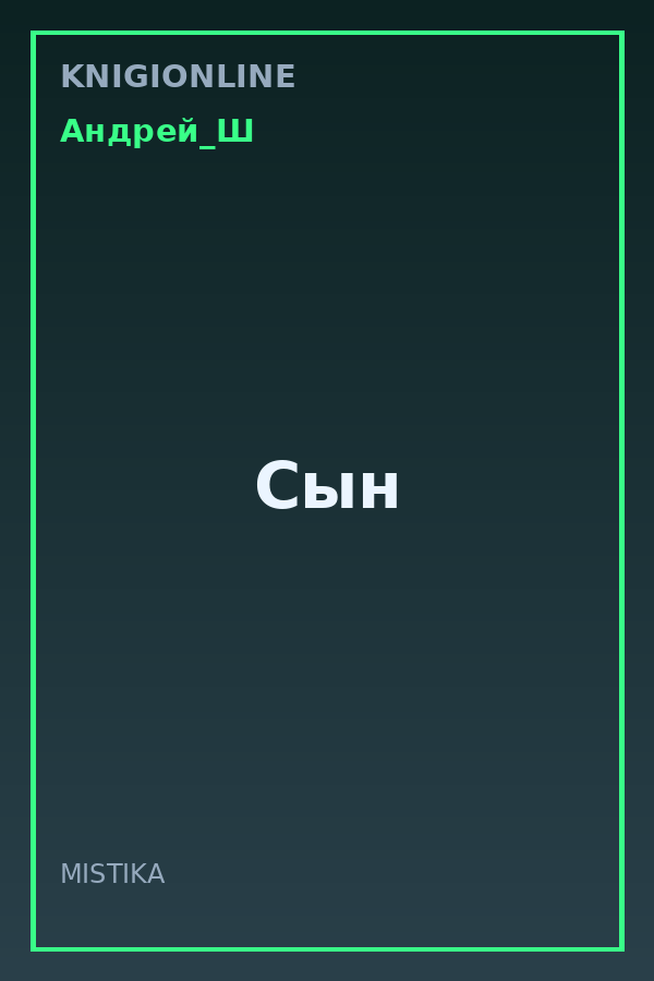 Обложка книги Сын