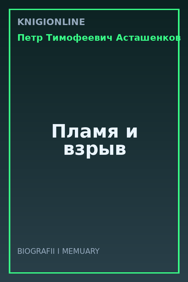Обложка книги Пламя и взрыв
