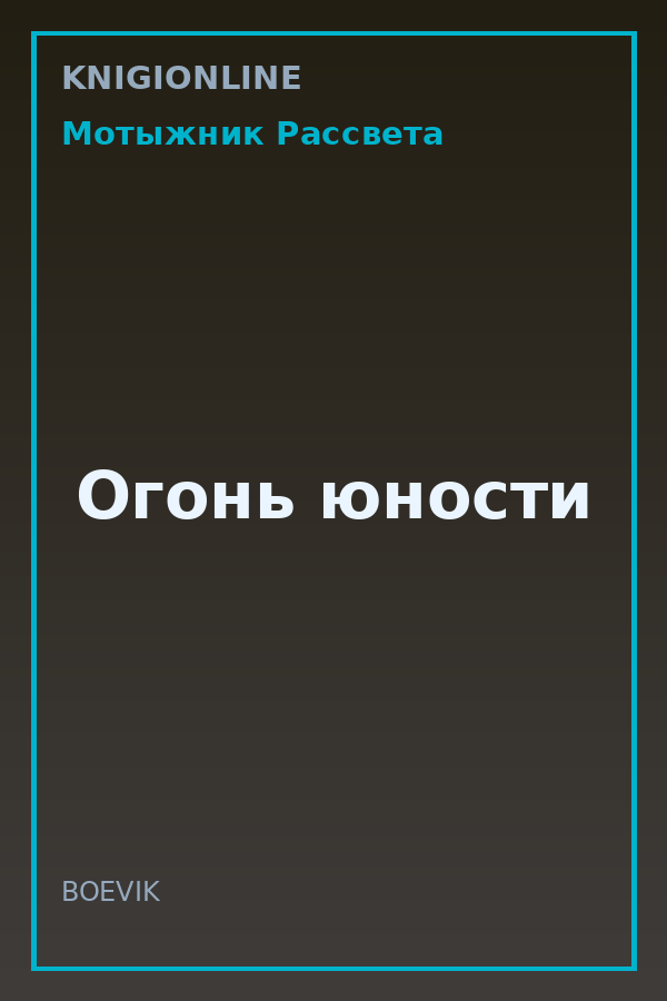 Обложка книги Огонь юности