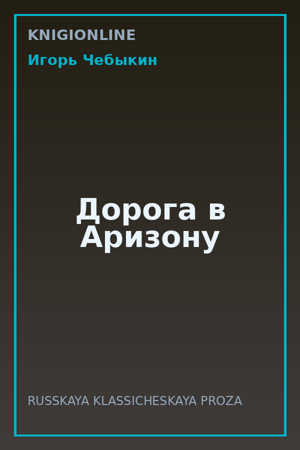 Обложка книги Дорога в Аризону