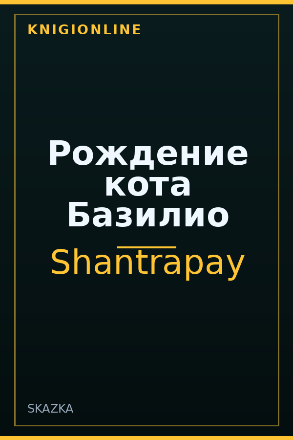 Обложка Рождение кота Базилио