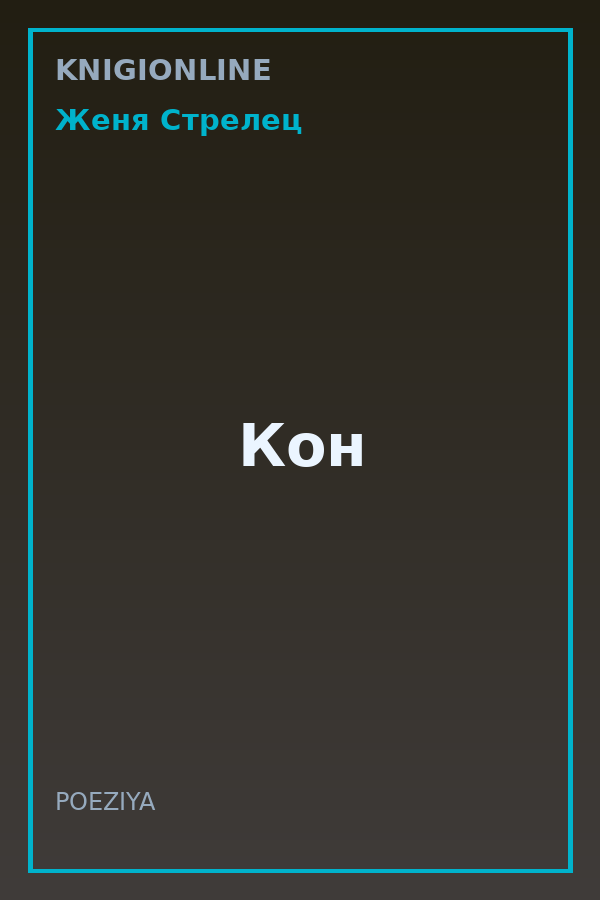 Обложка книги Кон