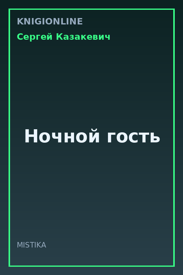 Обложка книги Ночной гость