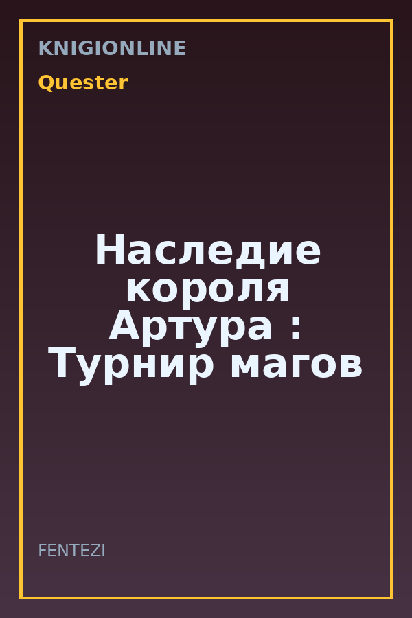 Обложка книги Наследие короля Артура : Турнир магов