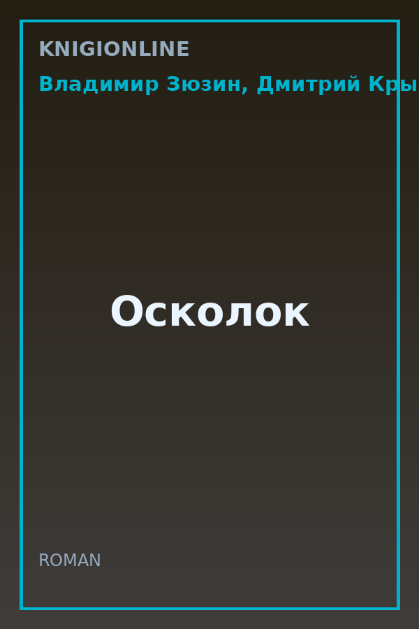 Обложка книги Осколок