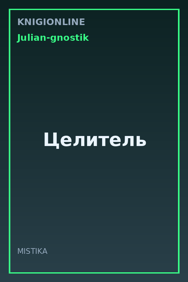 Обложка книги Целитель