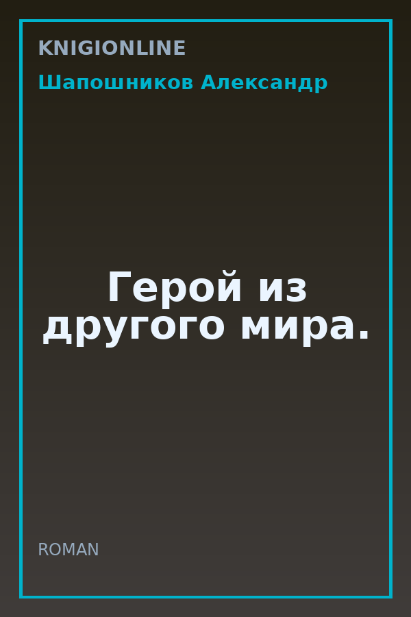 Обложка книги Герой из другого мира.