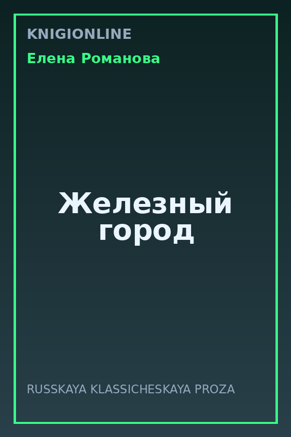 Обложка книги Железный город