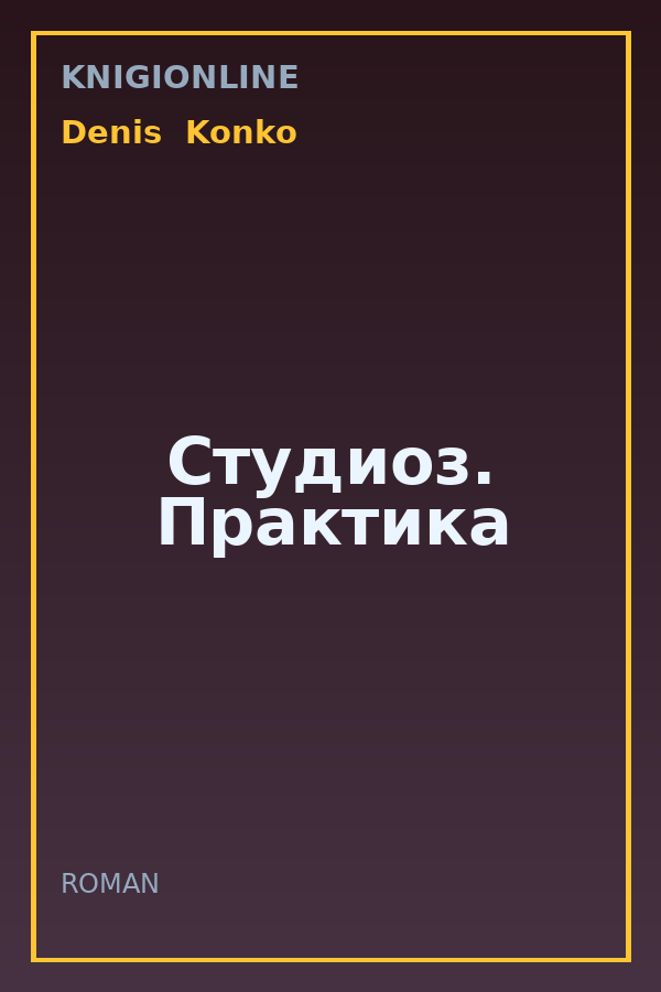 Обложка книги Студиоз. Практика