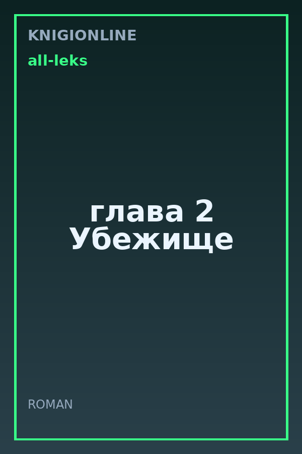 Обложка книги глава 2 Убежище
