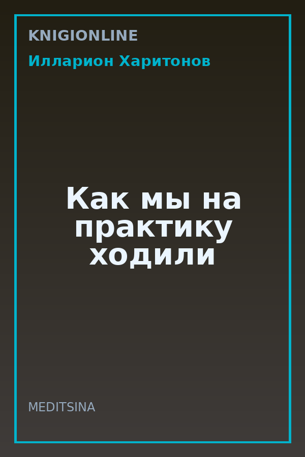 Обложка книги Как мы на практику ходили