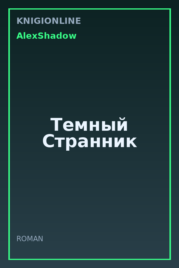 Обложка книги Темный Странник