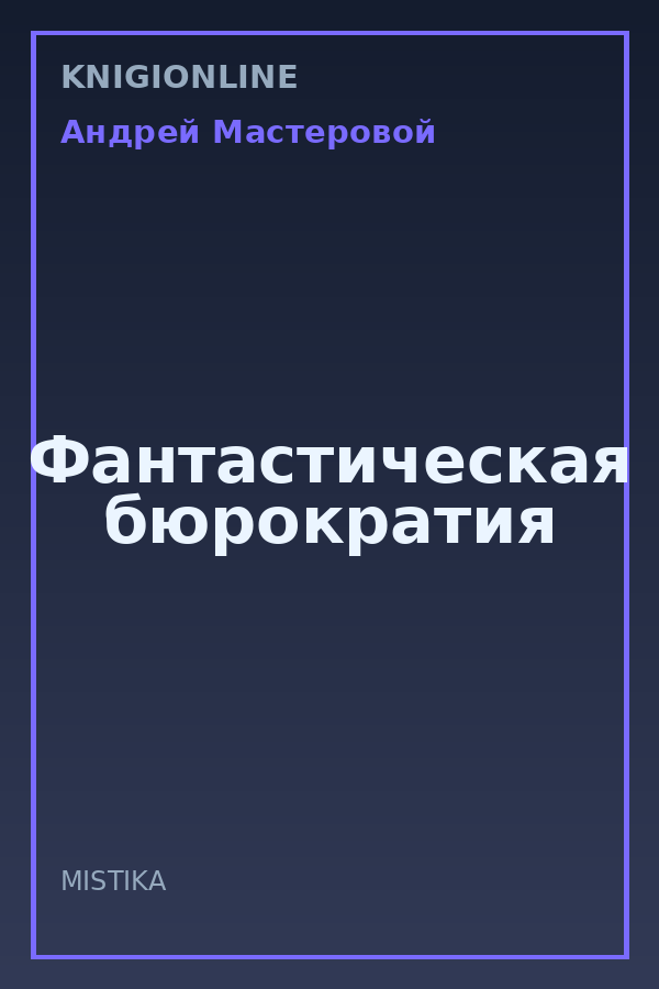 Обложка книги Фантастическая бюрократия