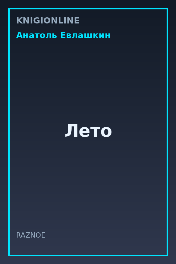Обложка книги Лето