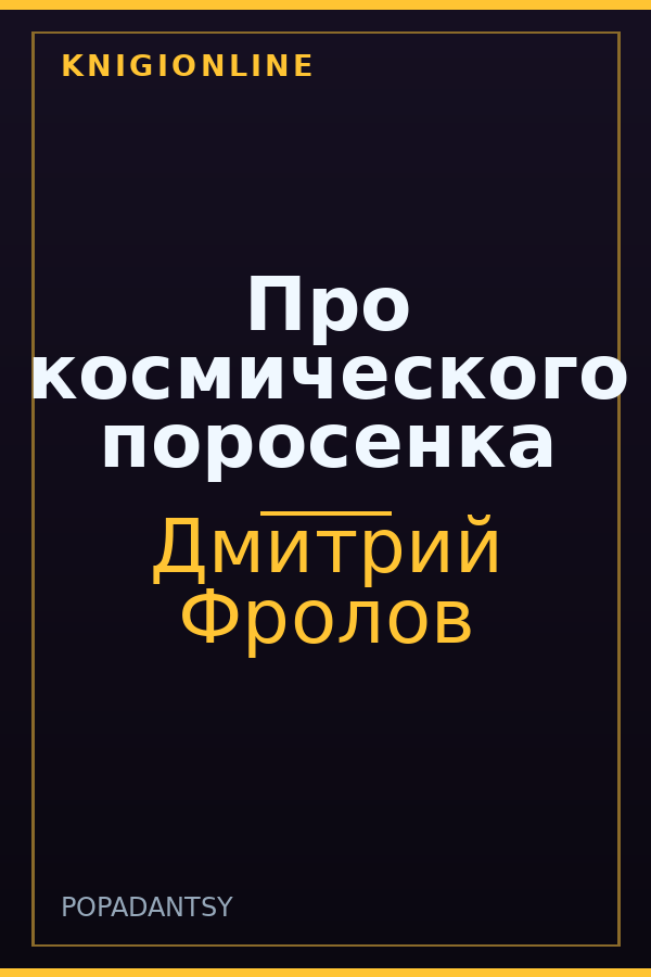 Обложка книги Про космического поросенка
