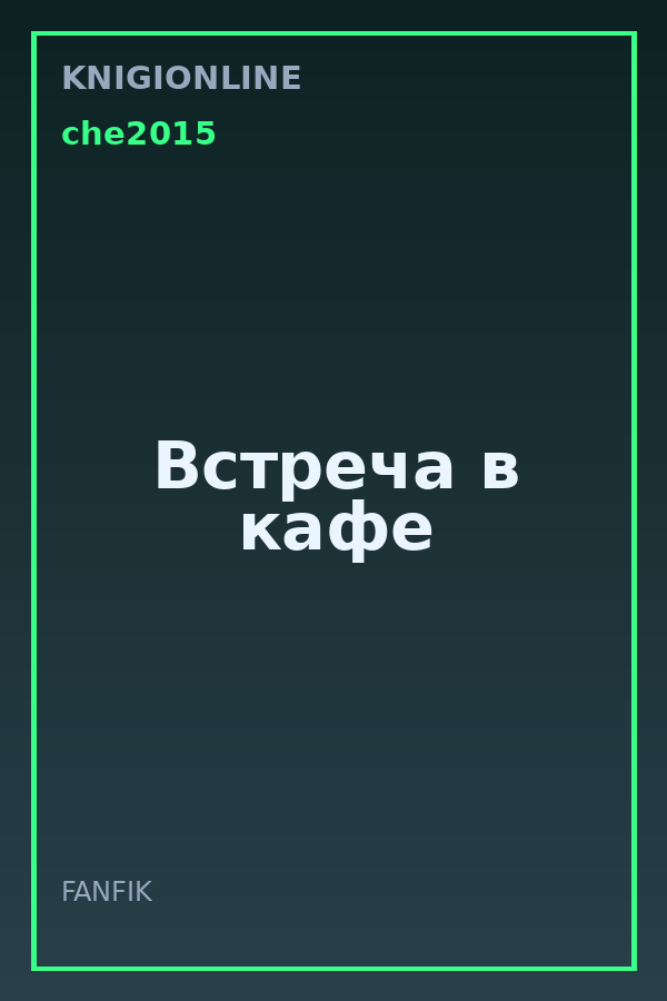 Обложка книги Встреча в кафе