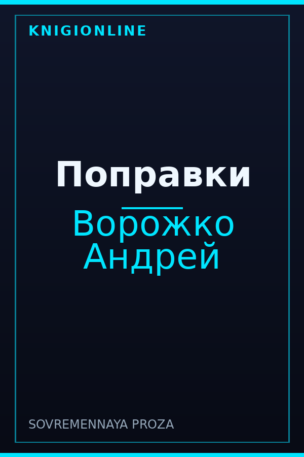 Обложка книги Поправки