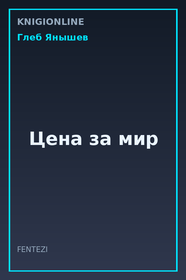 Обложка книги Цена за мир