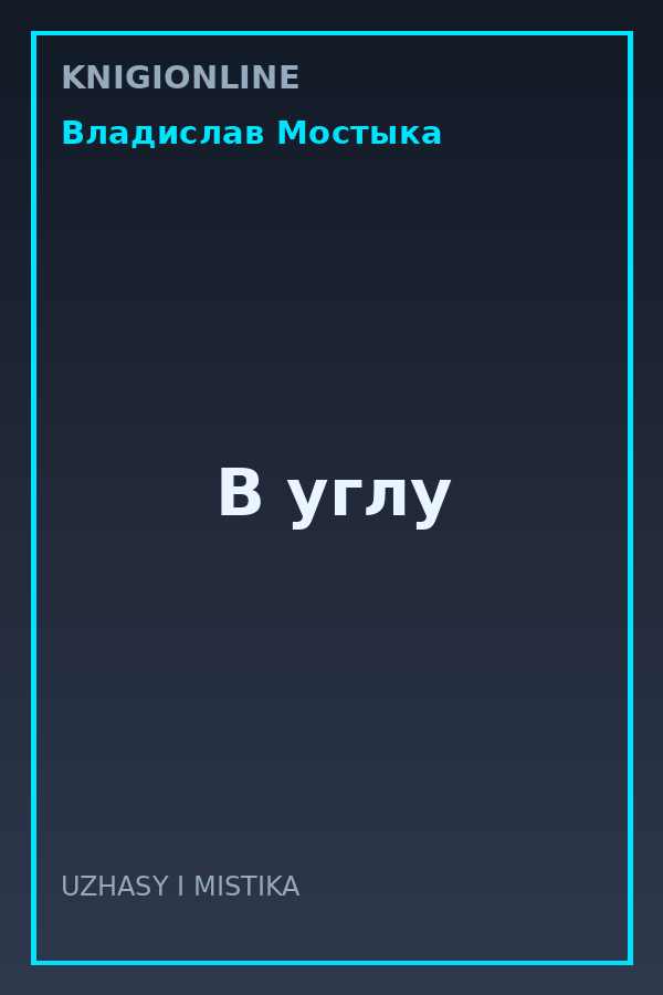 Обложка книги В углу