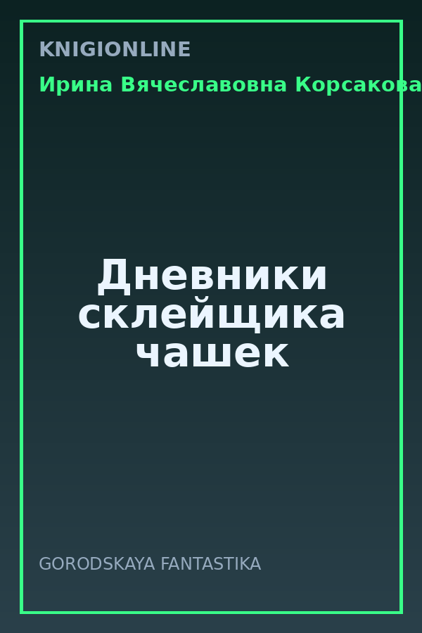 Обложка книги Дневники склейщика чашек