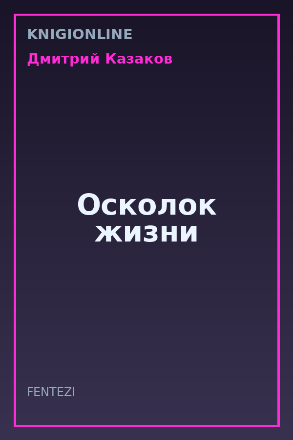 Обложка книги Осколок жизни