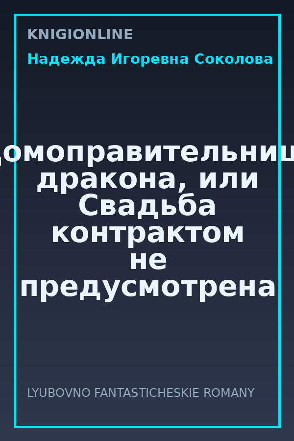 Обложка книги Домоправительница дракона, или Свадьба контрактом не предусмотрена