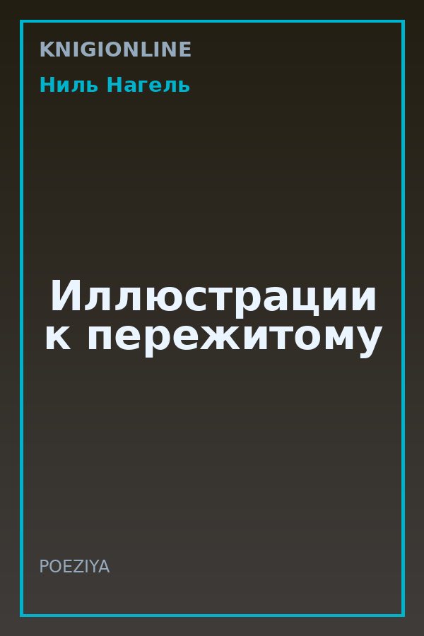 Обложка книги Иллюстрации к пережитому