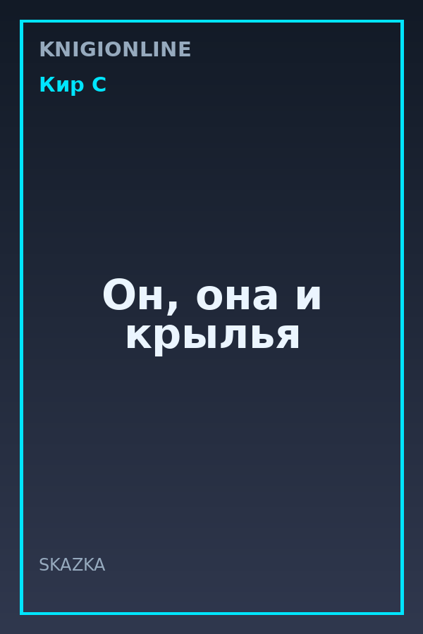 Обложка книги Он, она и крылья