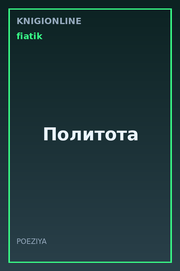 Обложка книги Политота