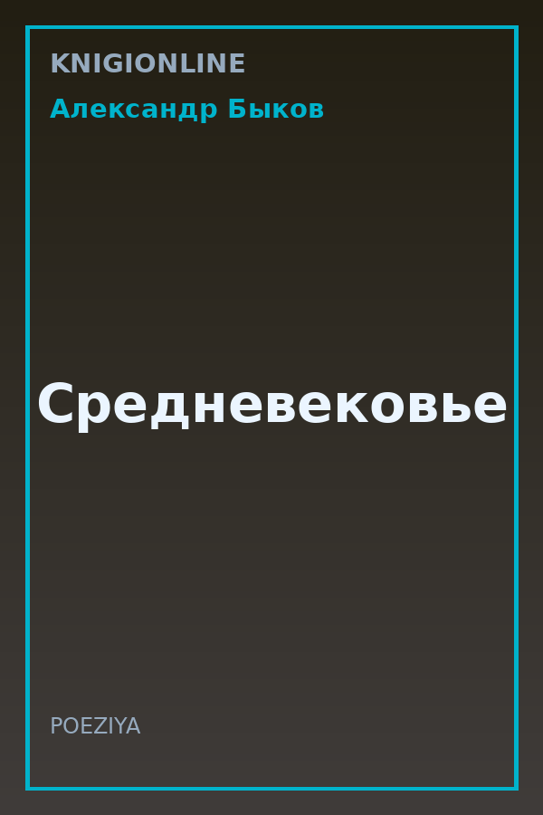 Обложка книги Средневековье