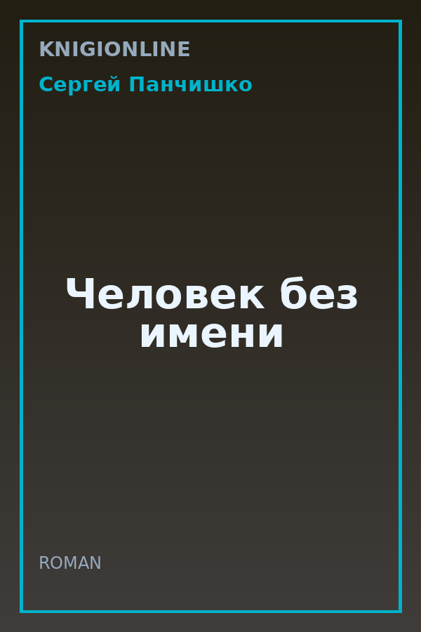 Обложка книги Человек без имени