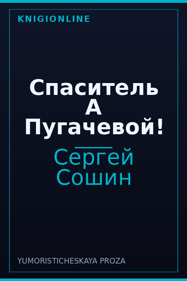 Обложка книги Спаситель А Пугачевой!
