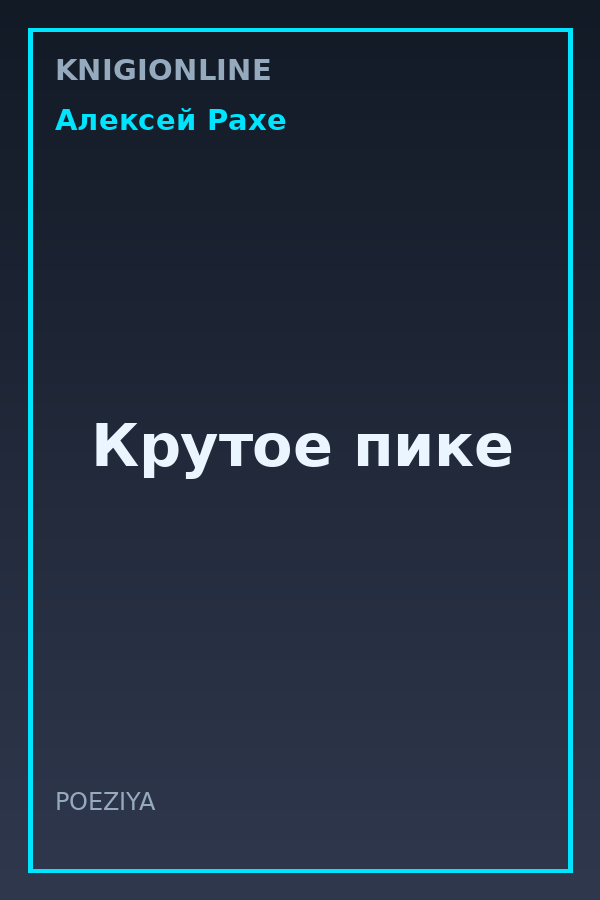 Обложка книги Крутое пике