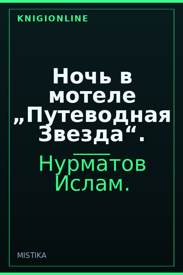 Обложка книги Ночь в мотеле „Путеводная Звезда“.